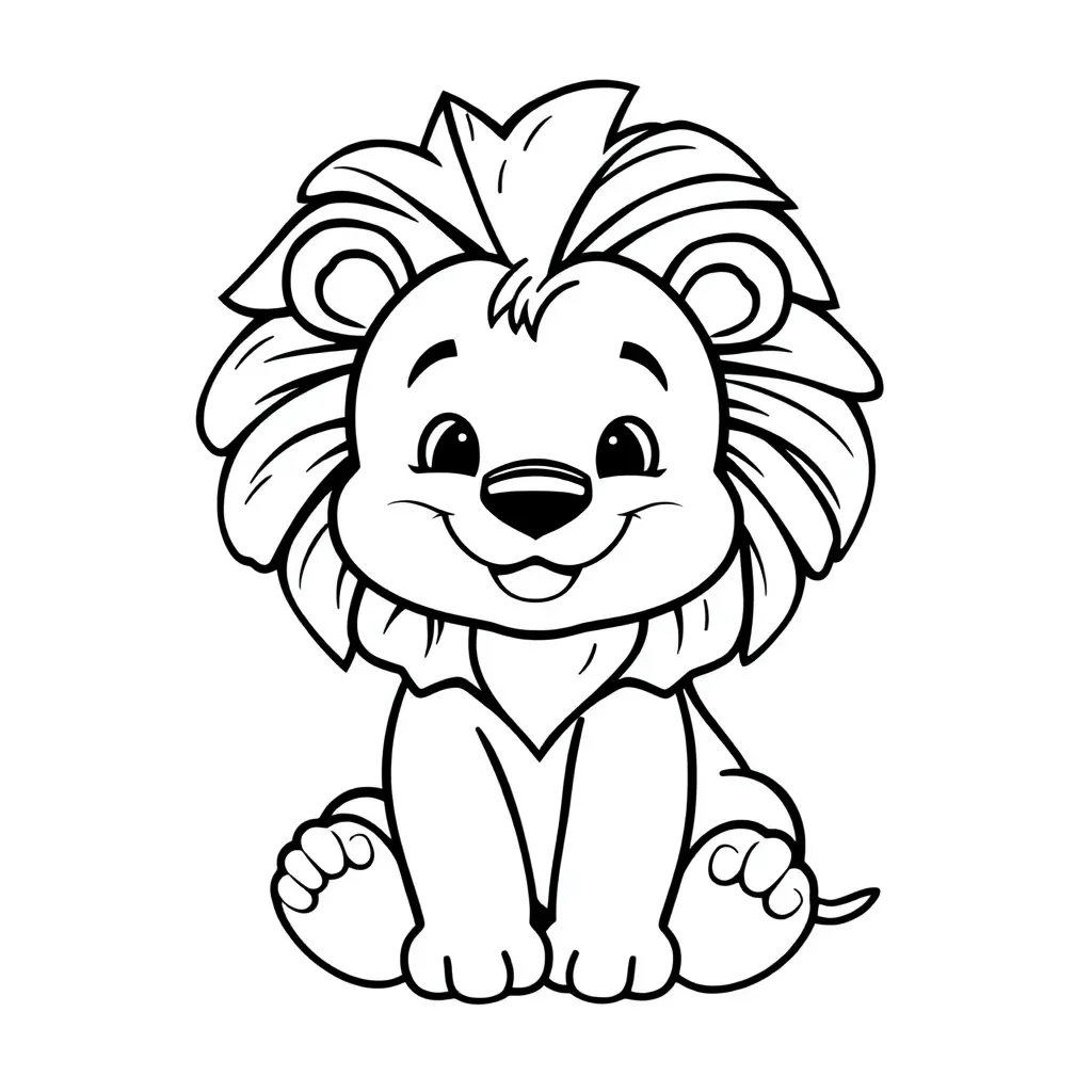 Animal Coloring Page 1