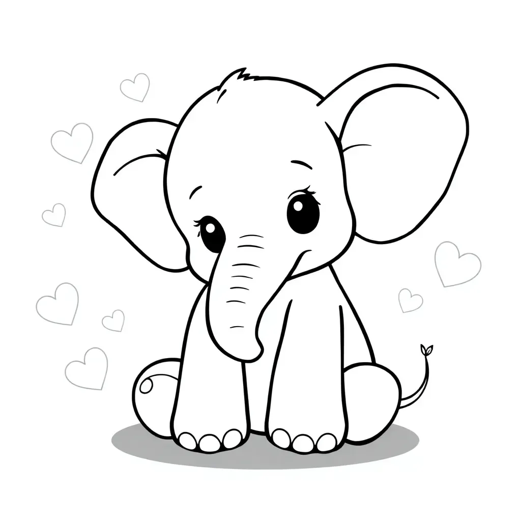 Animal Coloring Page 2