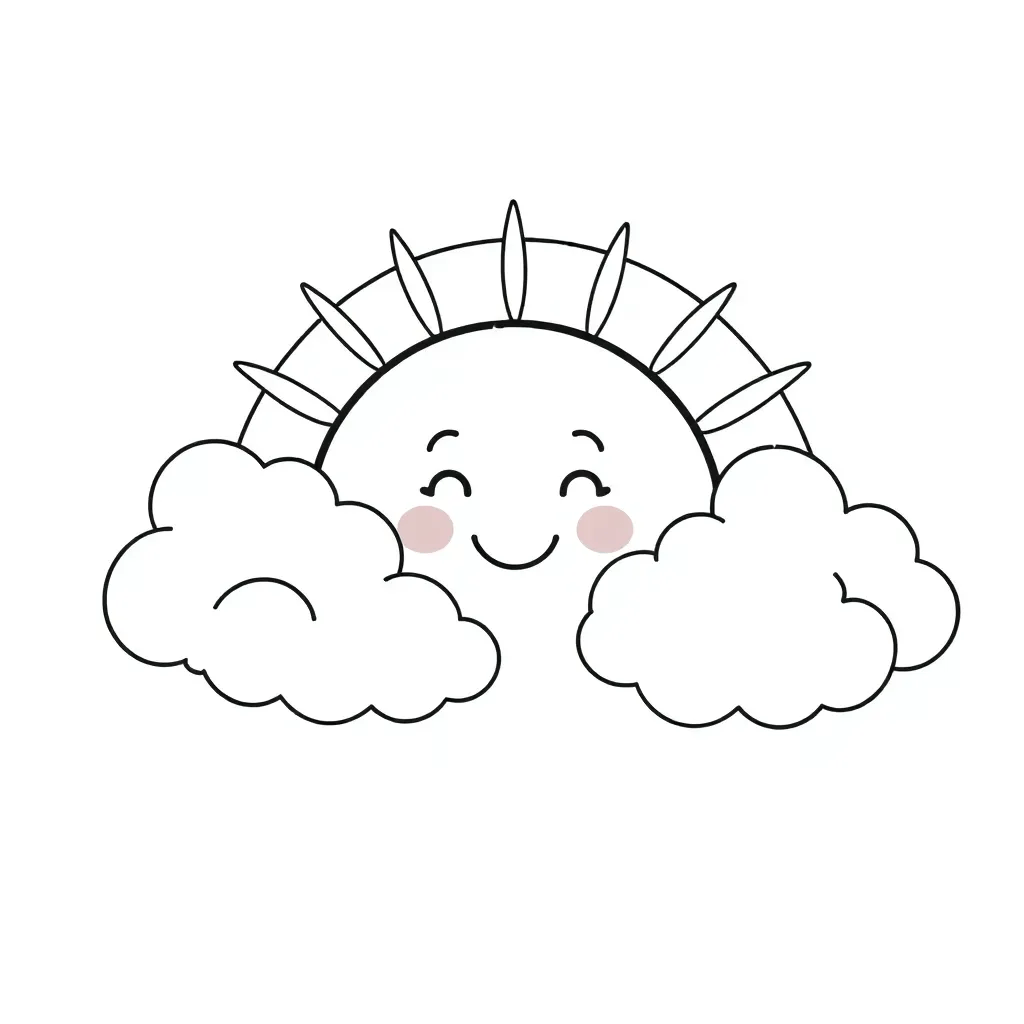 Nature Coloring Page 3