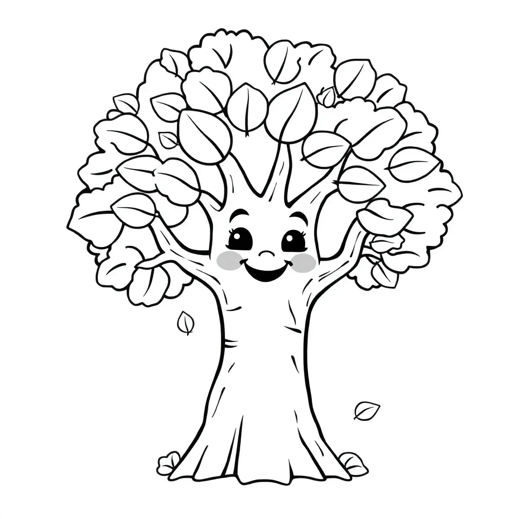 Nature Coloring Page 4